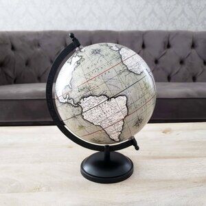 Abbott Collection Tabletop Globe Dark Academia Decor Vintage Style Desk Globe